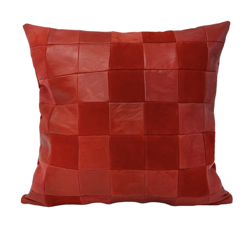 Red Leather & Suede