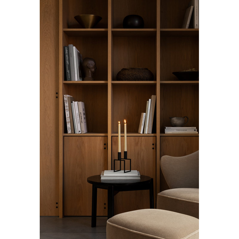 Line Candelabra, Black