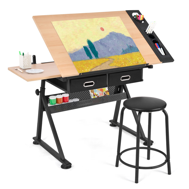 Laxford Adjustable Height Drafting Table