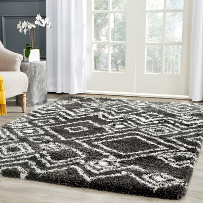 Sgb-Belize Shag Performance Geometric Rug