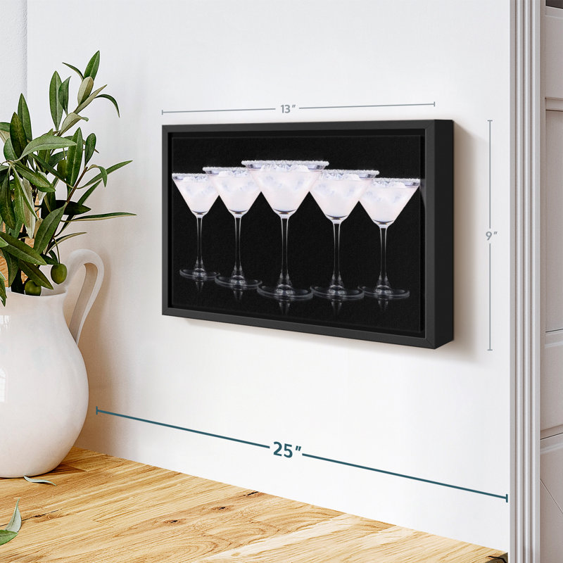 «Food and Drink», reproduction sur toile de Pina Colada, H 9 po x l 13 po