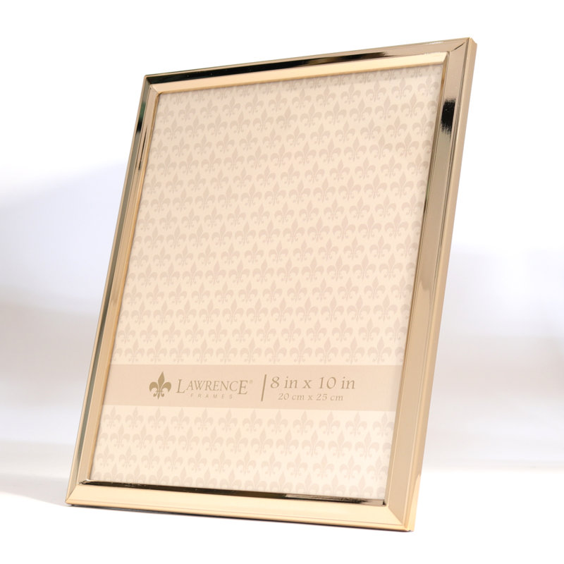 Wetumka Gold Metal Gilded Picture Frame, 8" x 10"