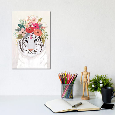White Tiger by Mia Charro - Wrapped Canvas Print