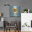 «Farmhouse Flea Market 9 Blue» par Anne Tavoletti, art mural en métal-90234316