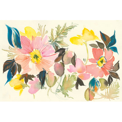 Pastel Garden I by Kristy Rice - Wrapped Canvas Painting
