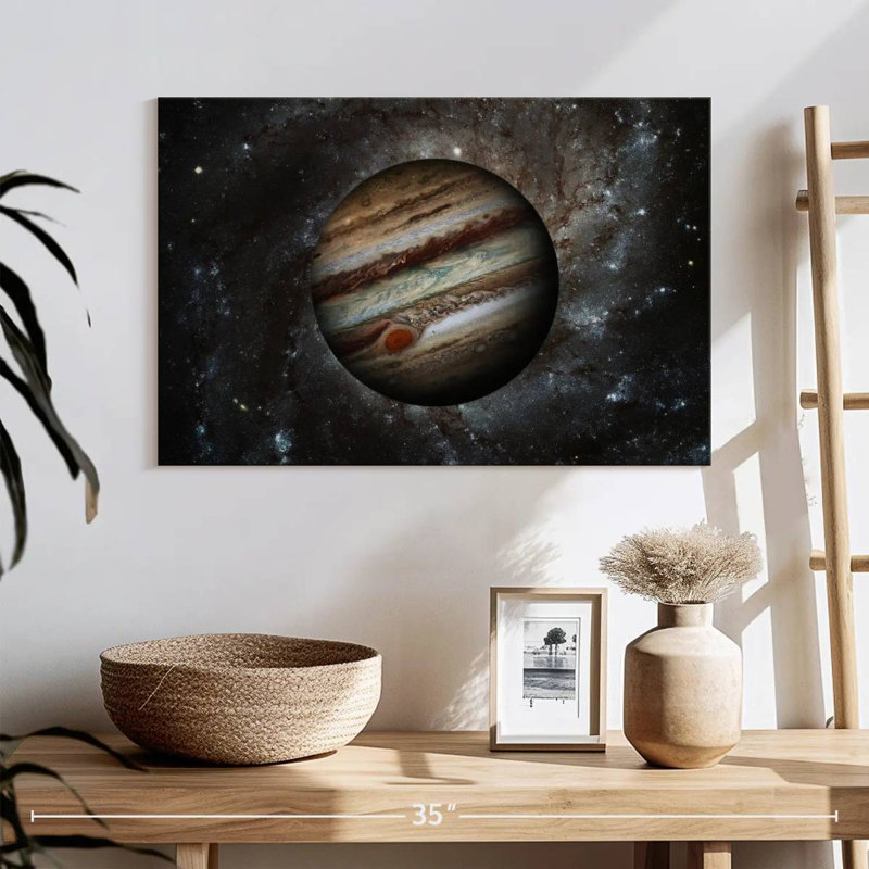 Planète Oberle Jupiter, H 16 po x l 24 po