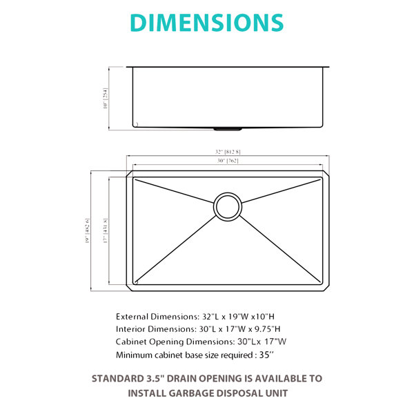 Dimensions du produit