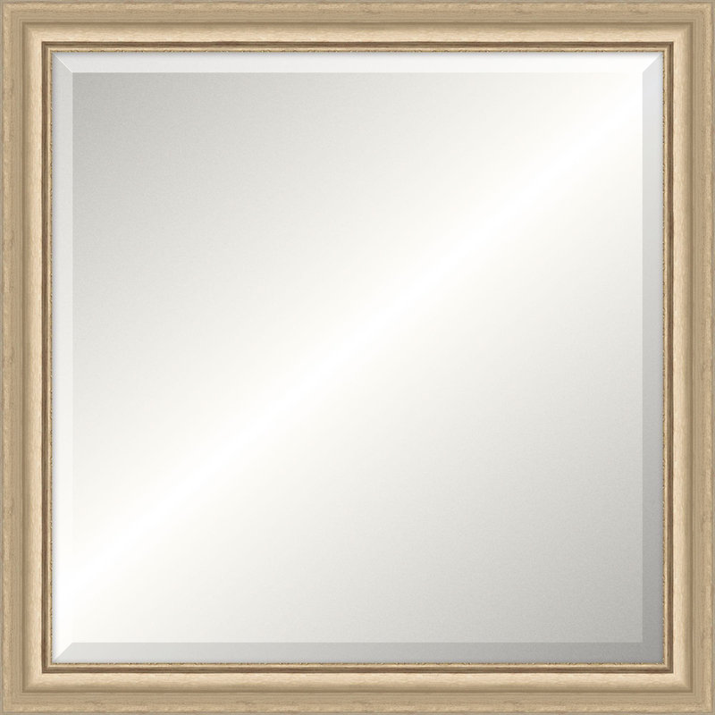 Chamblee Solid Wood Mirror, Square, 51.5" x 51.5"