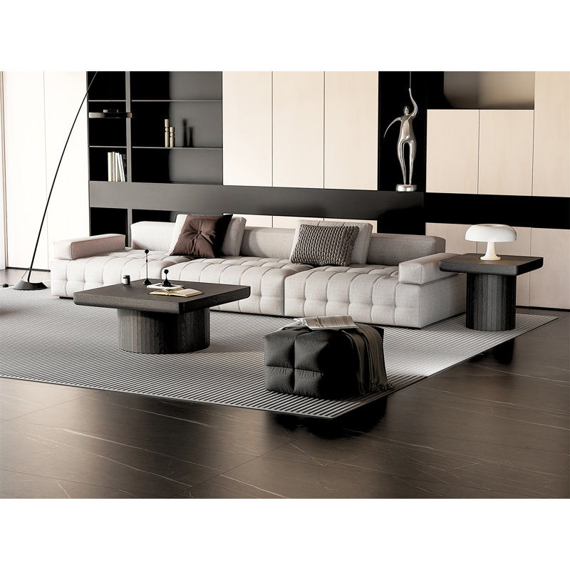 Ensemble de tables basses Modern Modern, Noir