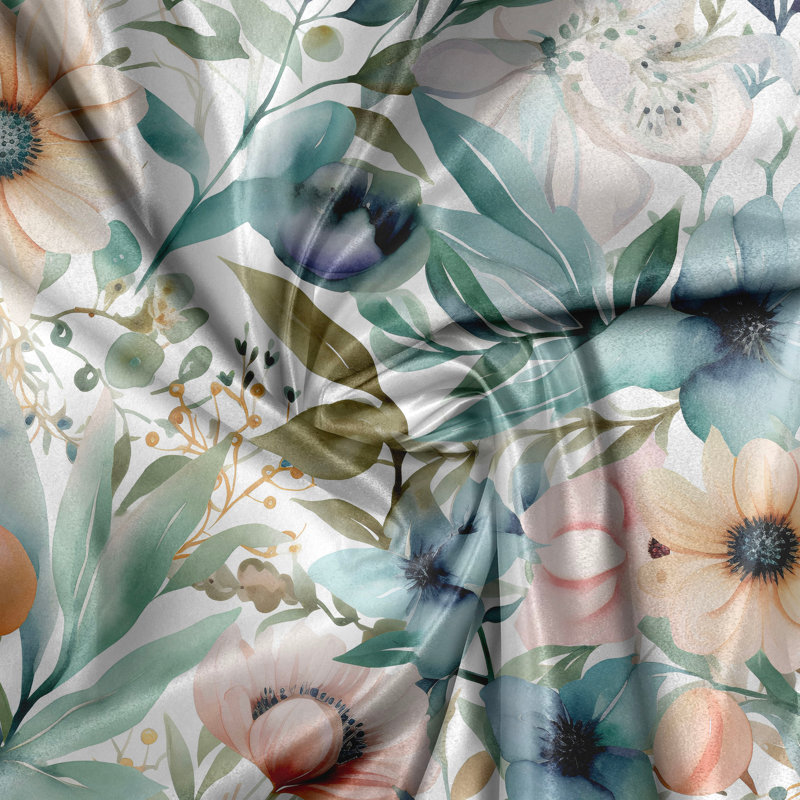 Semi Sheer Curtain Pair