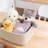 Woven Storage Baskets 3-Pack, Decorative Rope Organizer Bins For Shelves, Closets, Toys, And Home Office, Space-Saving Rectangular Design-1695598835