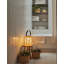 Lampe de table brune 11,42 po Tanit