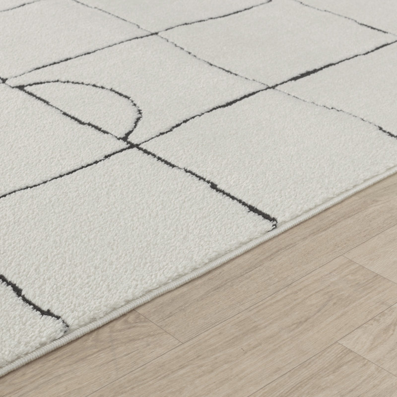 Abstract Area Rug, Rectangle 200 x 275cm