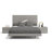 Staci Upholstered Platform Gray Queen Bed-1041822626-1041822627