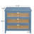 Buffet en rotin avec commode Buffet