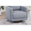 Chaise de salon moderne pivotante rembourrée 1pc-1665956971