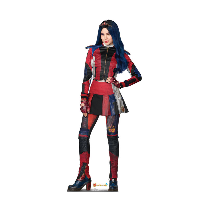 Accroche en carton descendants 3 disney Evie