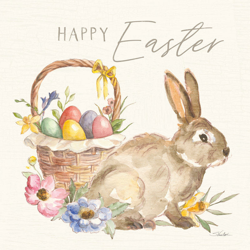 " Happy Easter VII " by Silvia Vassileva, 20" H x 20" W