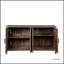 Cabinet with 4 Doors and 4 open shelgves,Freestanding Sideboard Storage Cabinet Entryway Floor