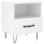 Mankin 40cm W Iron Bedside Table-1747101900