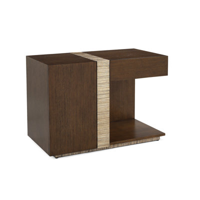 Elwood 1 - Drawer Solid Wood Nightstand