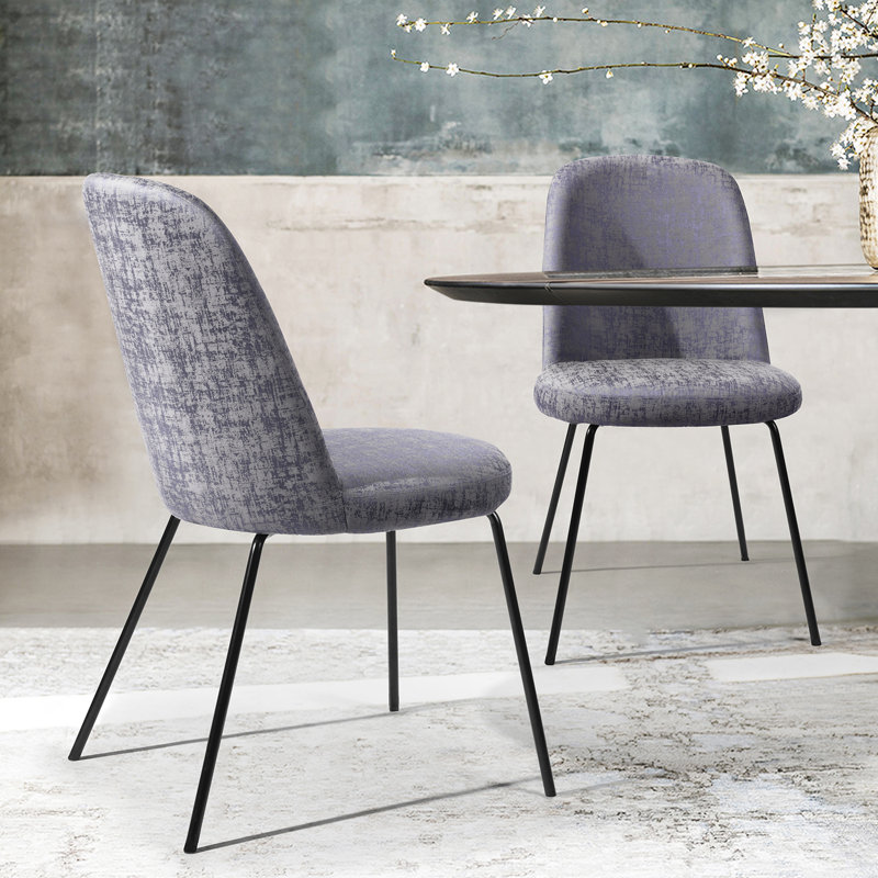 John 48cm H Microfiber / Microsuede Upholstered Side Chair