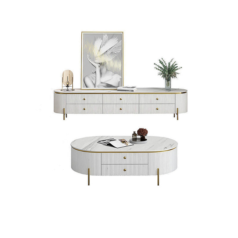 Ensemble de tables basses Light Luxury