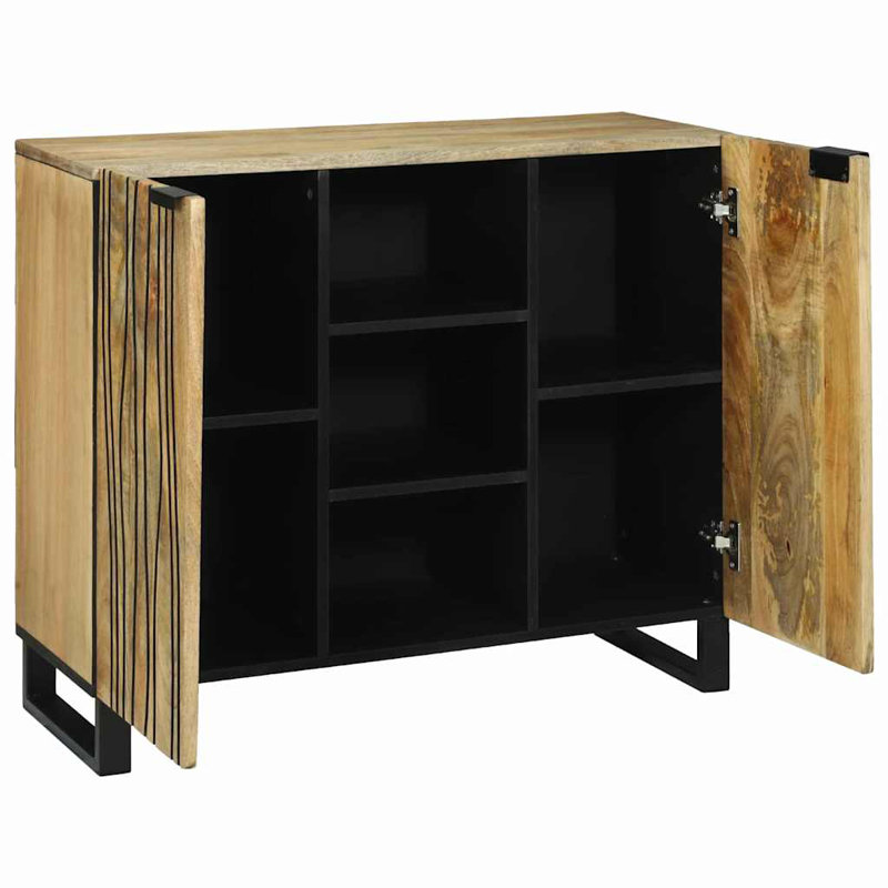 90cm Solid Wood Sideboard