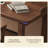 Dark walnut Rectangular Solid Wood desk-108977033