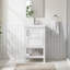 Ensemble de meuble-lavabo simple autoportant 20 po avec plateau en céramique Darion-1192387603-1107459105