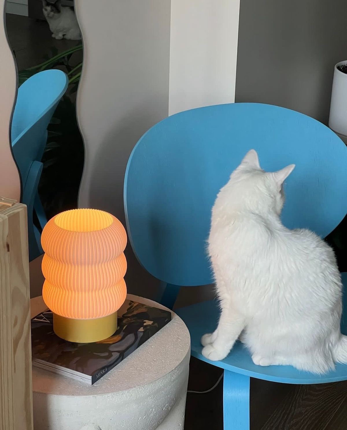 Lola Cream Novelty Lamp