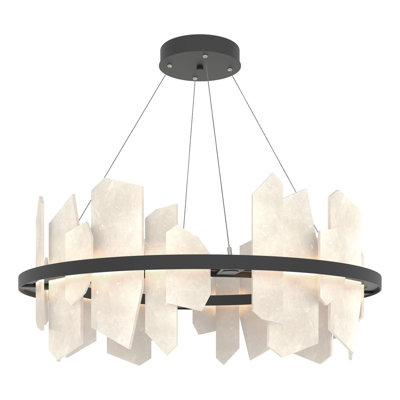 Volterra Wagon Wheel LED Chandelier