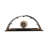Rustic Lodge Flush Mounted Sconce