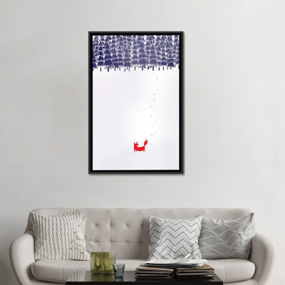 Alone - Wrapped Canvas Print