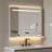 Led Lighted Fog-Free Mirror With Storage Shelf Wall-Mounted Waterproof
