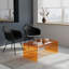 Table basse en acrylique 31,5 po Modern-237203689