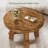 Solid Wood Round Coffee Table-12981585