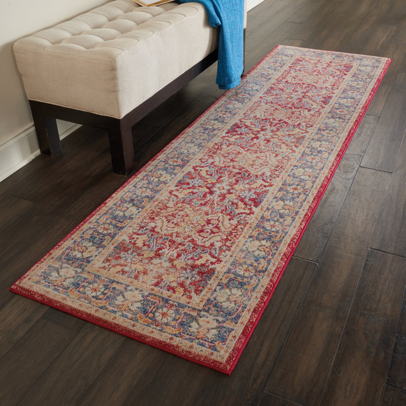 Oriental Indoor Rug, Runner 2'4" x 8'