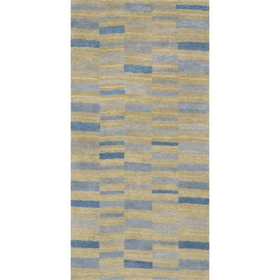 Fragments Hand Woven Silk and Wool Geometric Area Rug