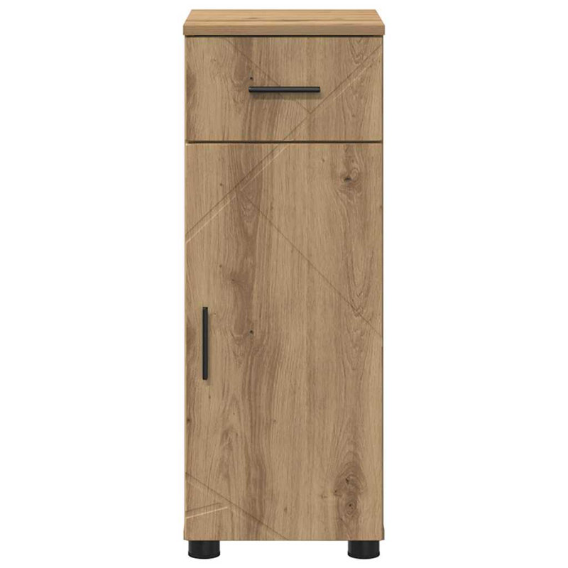 30cm Bathroom Vanity Base Only, Artisan Oak