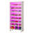 30 Pair Shoe Storage Cabinet with LED Lighting-1041531378