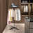 Rotatable Round Garment Rack 360° Rotatable Metal Clothes Hanging Rack Adjustable Height