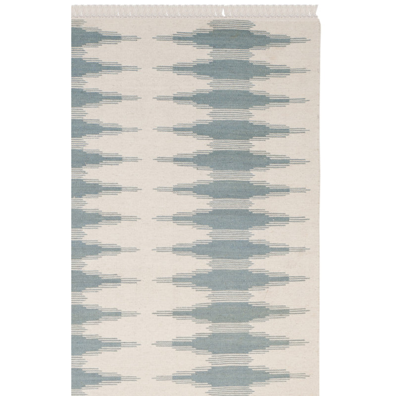 Tapis ikat tissé à la main Liara, Tapis de couloir 2 pi 3 po x 6 pi
