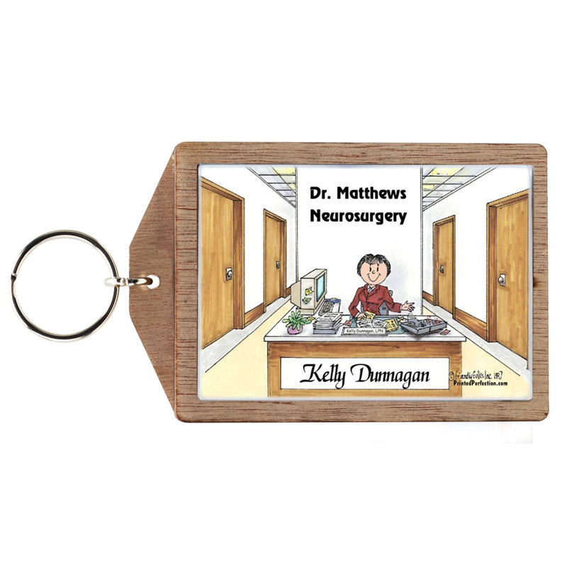 Adjointe technique personnalisée - Porte-clés féminin