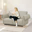 Modular Loveseat Sofa with Ottoman-7116777