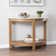 41.75'' Marble Top Console Table