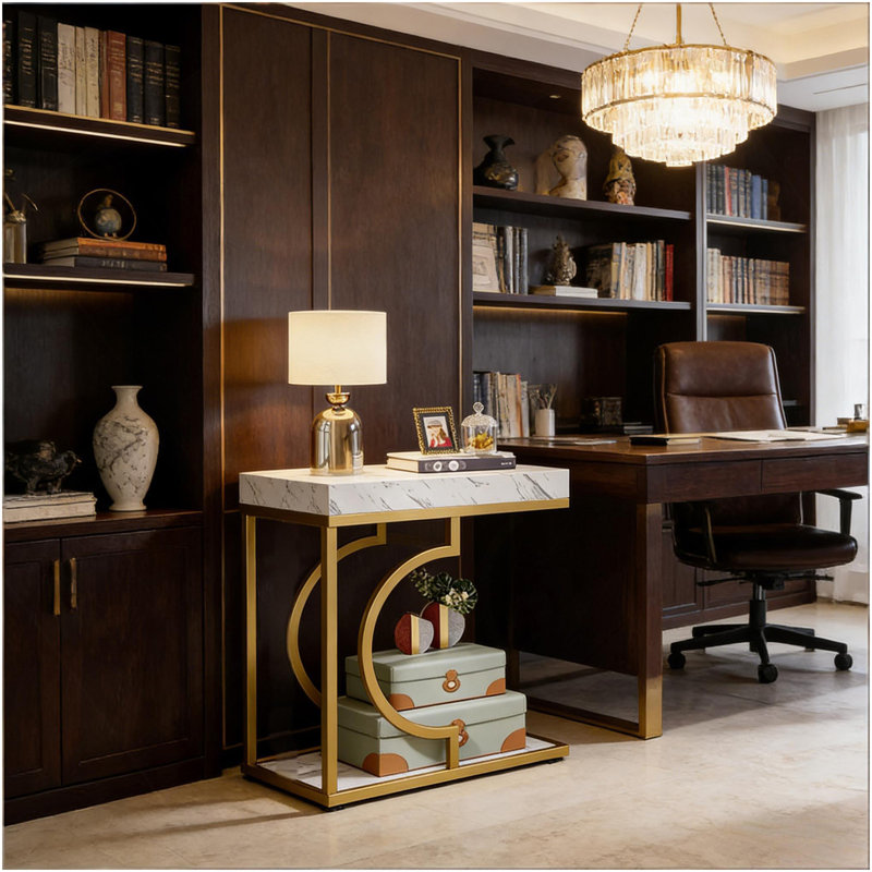 Stable Bedside Table,Compact Table,Stylish End Table