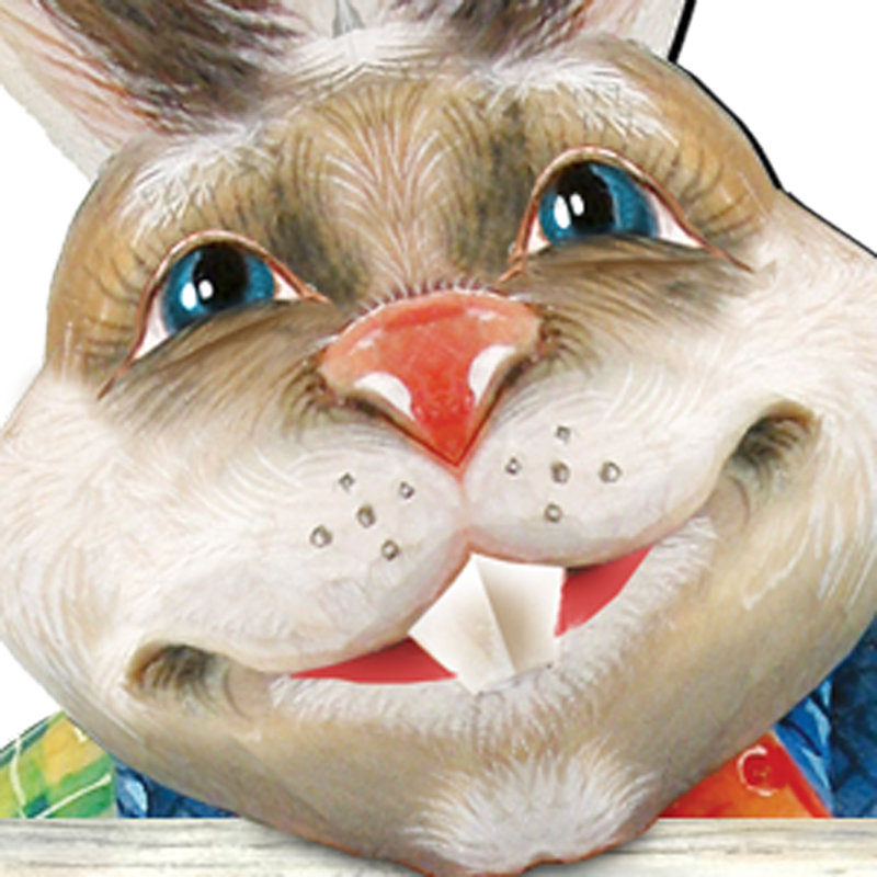 « pâques », chasse à l’oeuf pour le lapin