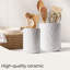 Ceramic / Porcelain Round Utensil Crock