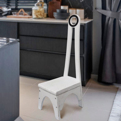 Feeny Solid Wood Accent Stool by Gracie Oaks